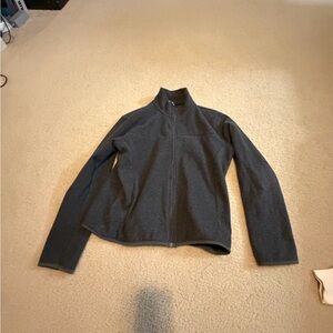 Gray Full-Zip Jacket